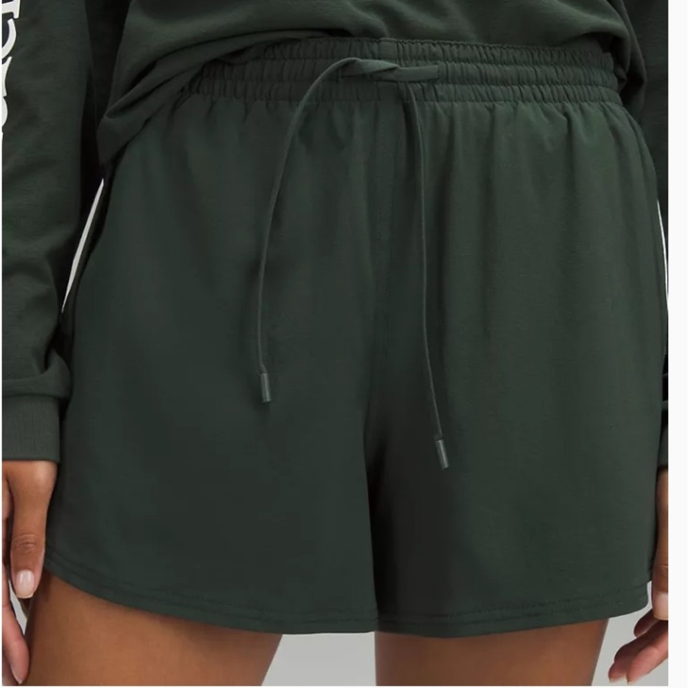 Lululemon Court Rival High-Rise Short 3" (Black)